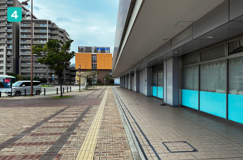 高橋病院方面